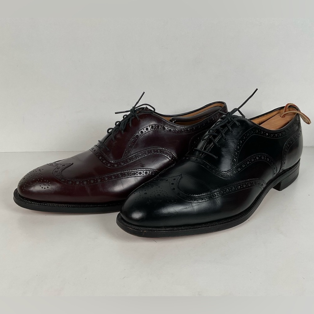 Vintage Johnston Murphy Oxford Shoes | USA Made | Set of (2) | Men’s 12 D